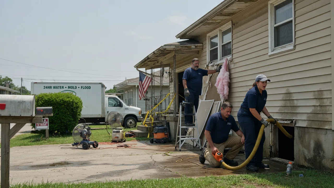 Water Damage Repair in Wenona, IL near me